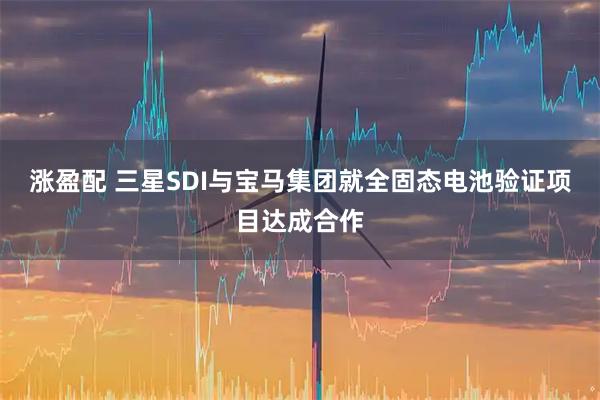 涨盈配 三星SDI与宝马集团就全固态电池验证项目达成合作